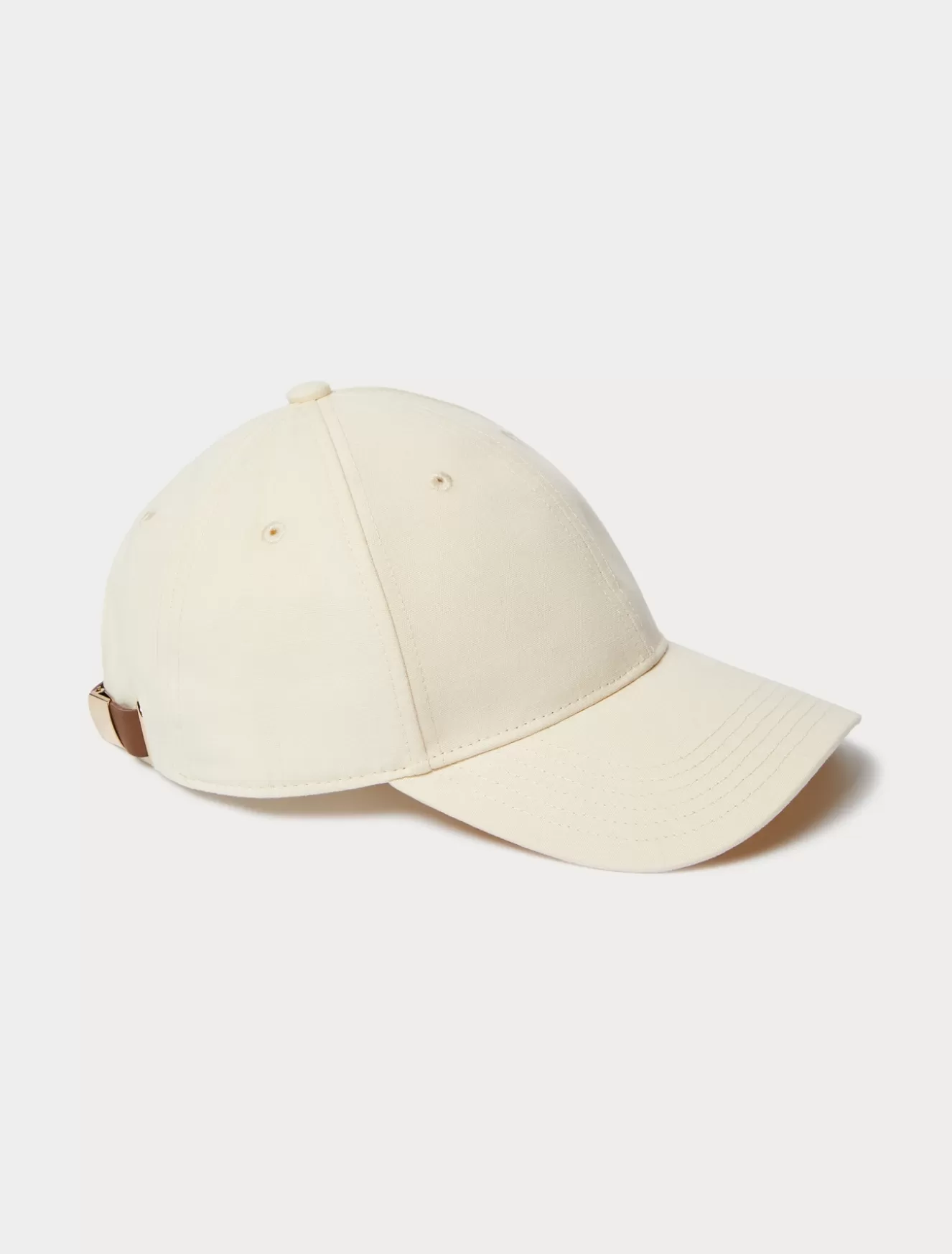 Accessoires | Accessoires<Marina Rinaldi Baseballcap aus Canvas WEISS