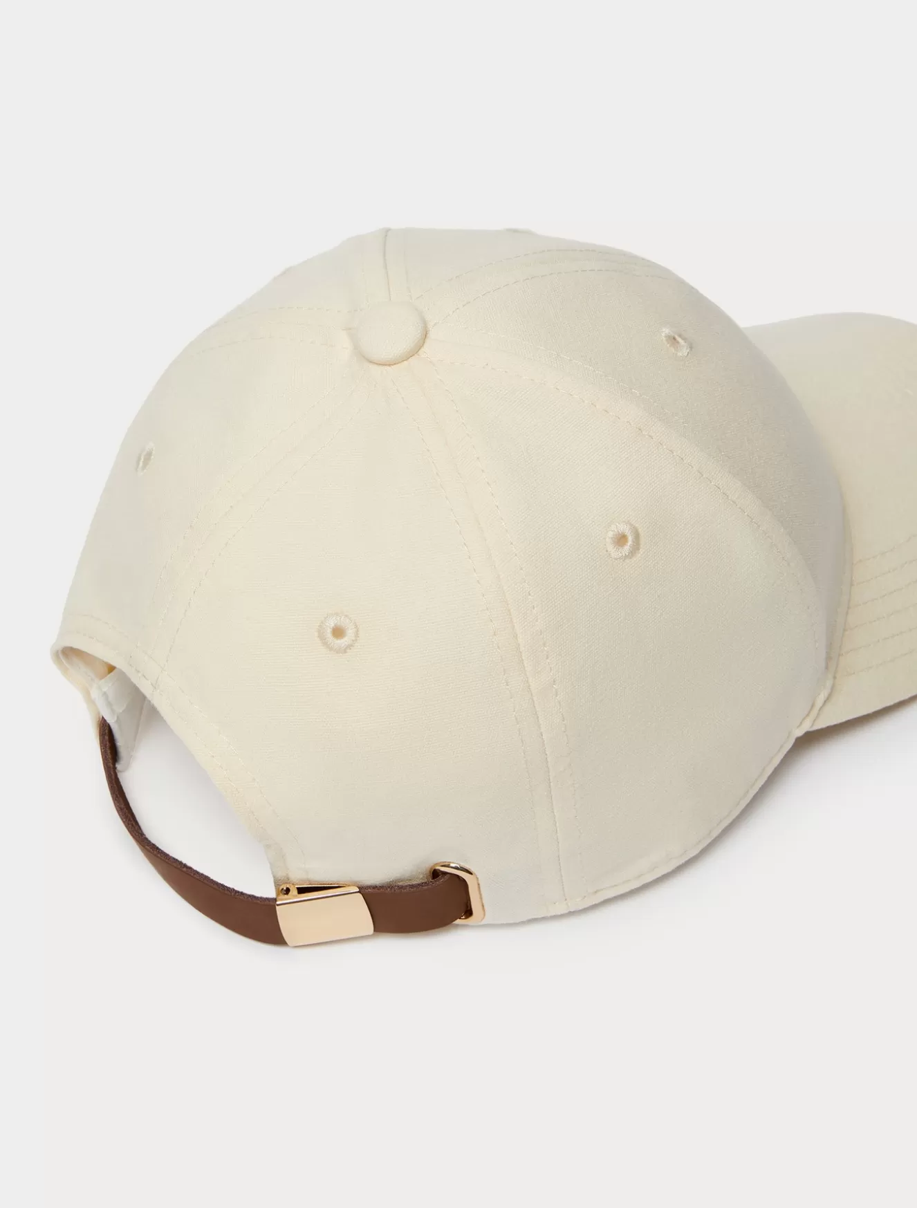 Accessoires | Accessoires<Marina Rinaldi Baseballcap aus Canvas WEISS