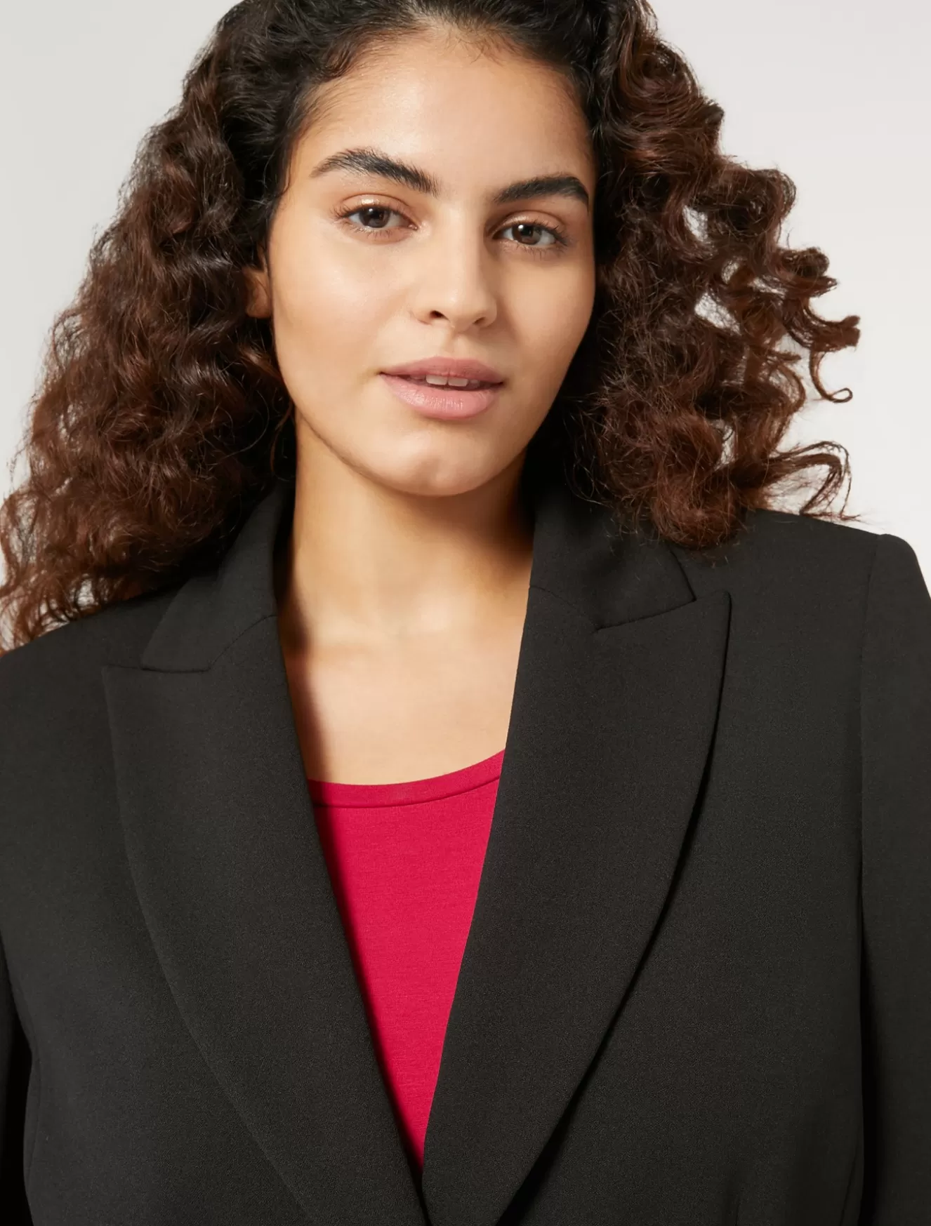 Jacken & Blazer | Jacken & Blazer<Marina Rinaldi Blazer aus Stretchjersey SCHWARZ