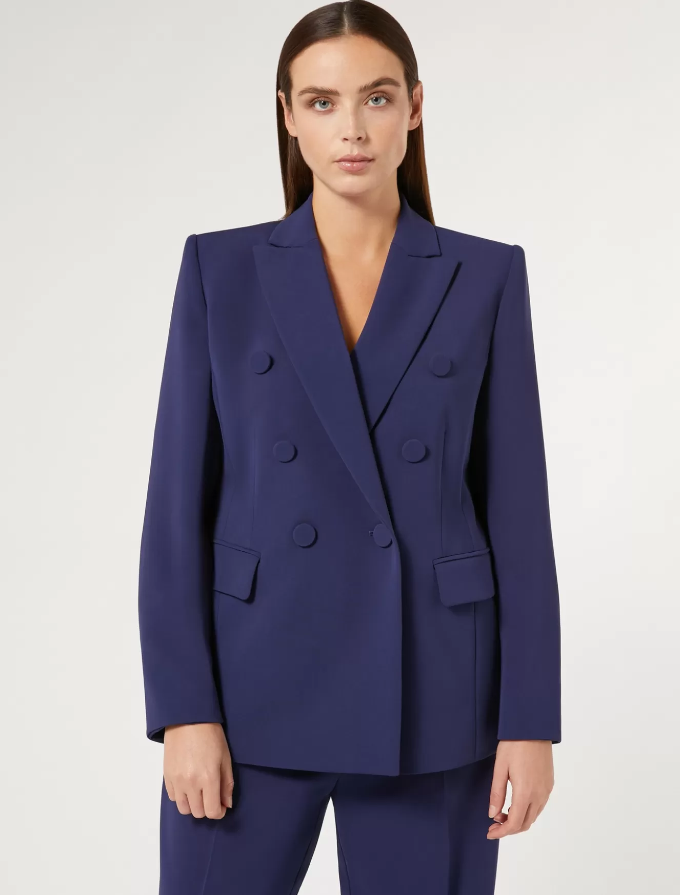 Jacken & Blazer | Jacken & Blazer<Marina Rinaldi Blazer aus Triacetat-Cady TINTE