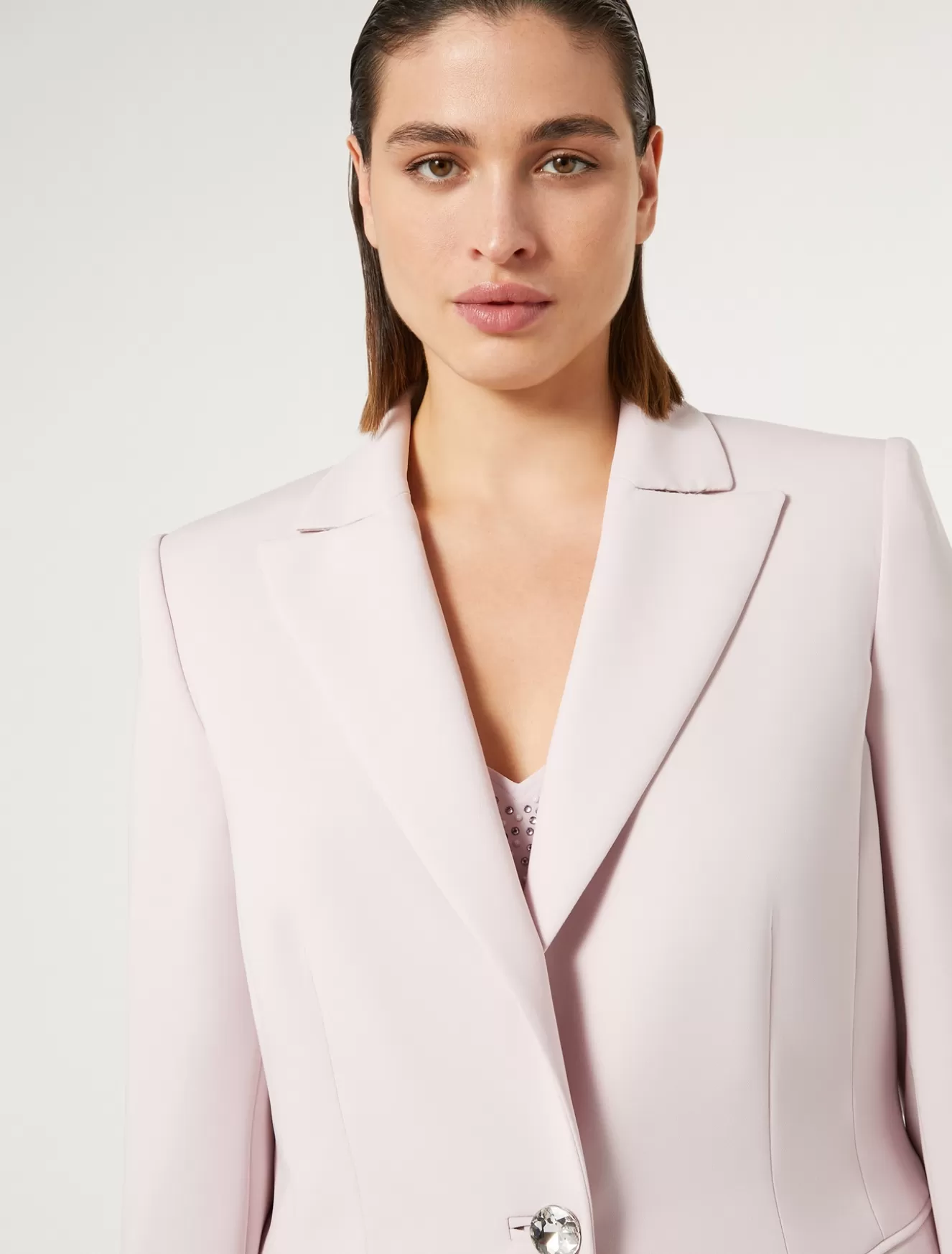 Jacken | Jacken & Blazer<Marina Rinaldi Blazer aus Triacetat-Cady ROSA