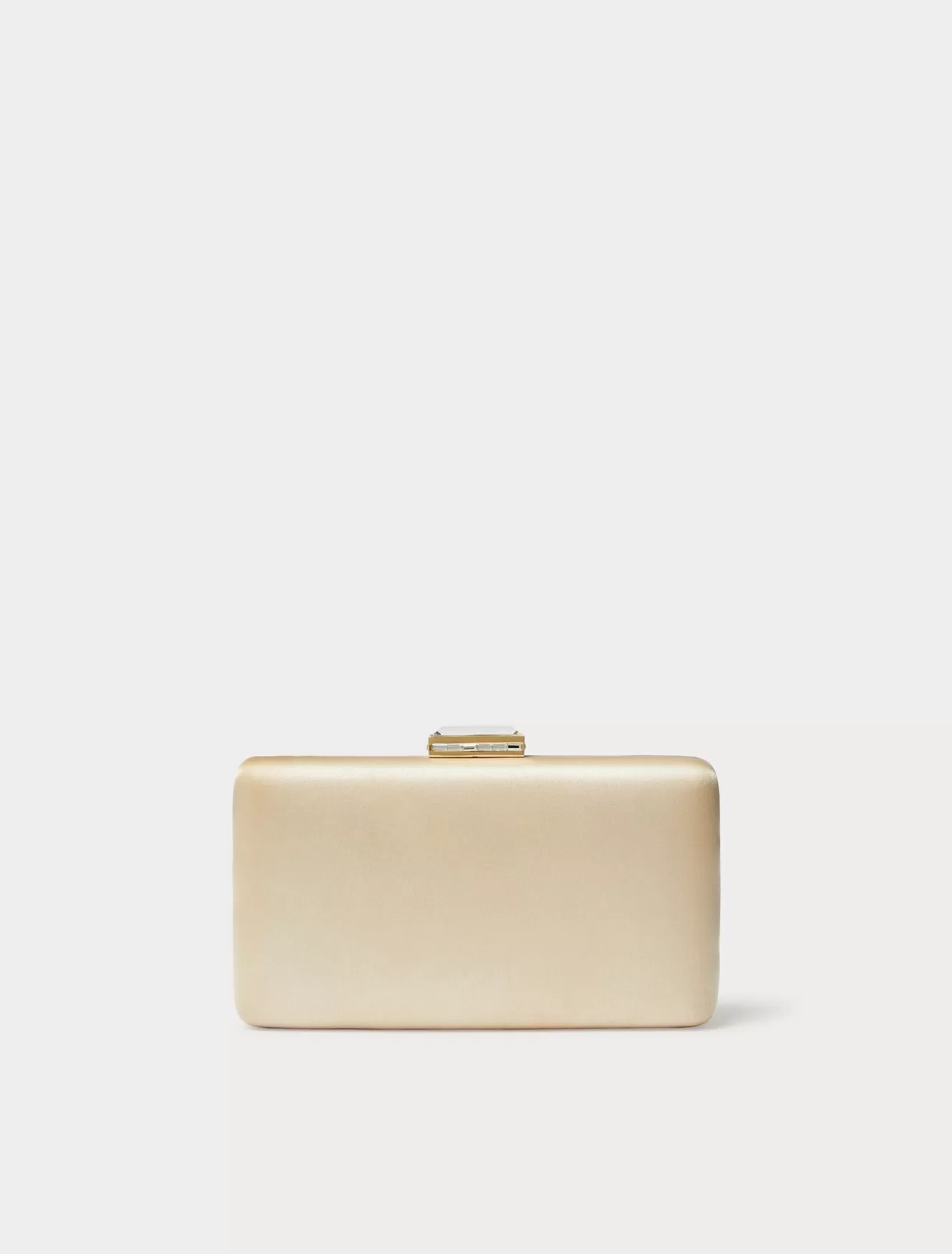 Accessoires | Accessoires<Marina Rinaldi Clutch aus Satin BEIGE