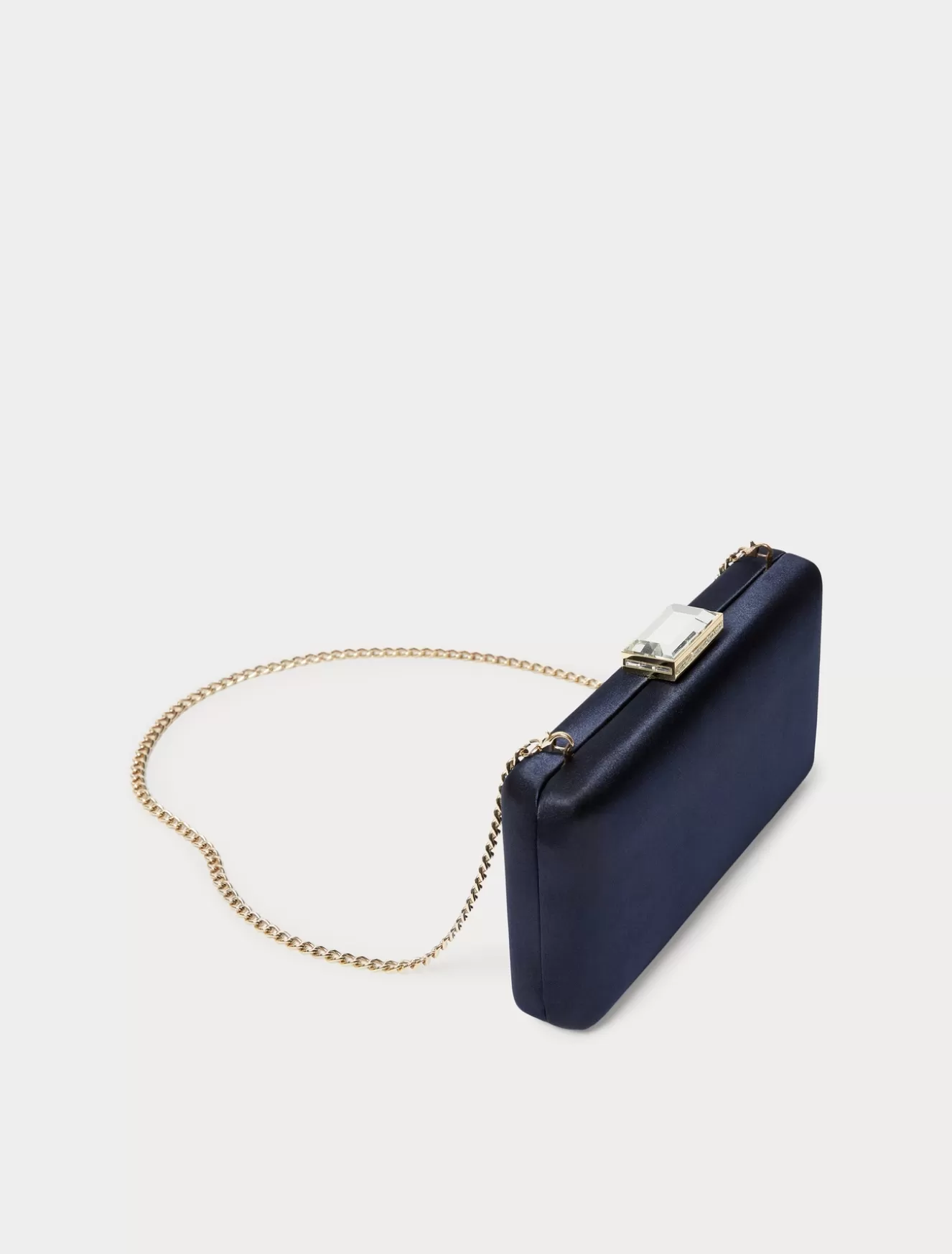 Accessoires | Accessoires<Marina Rinaldi Clutch aus Satin ULTRAMARINE