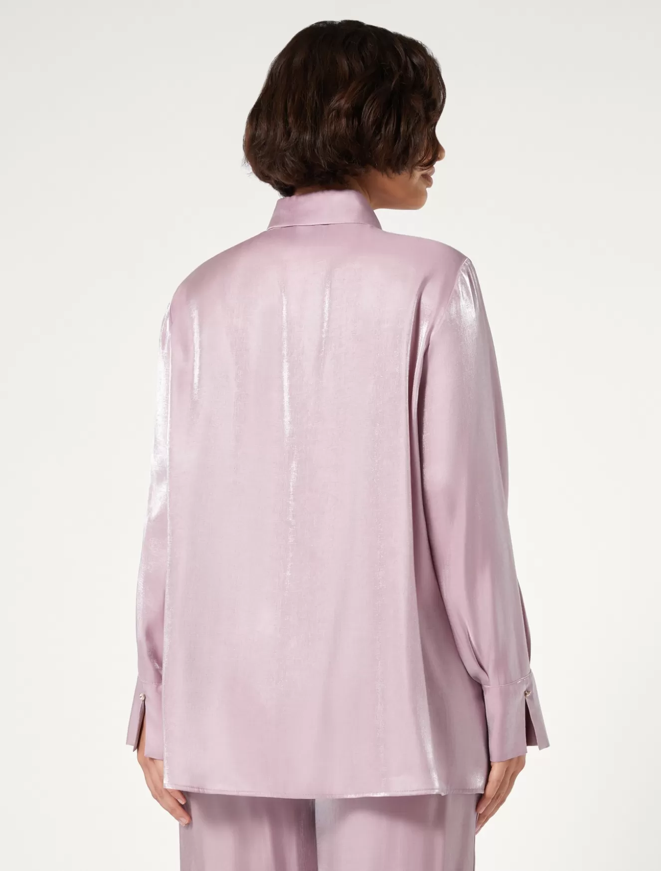 Blusen | Blusen<Marina Rinaldi Hemdbluse aus Viskose ROSA