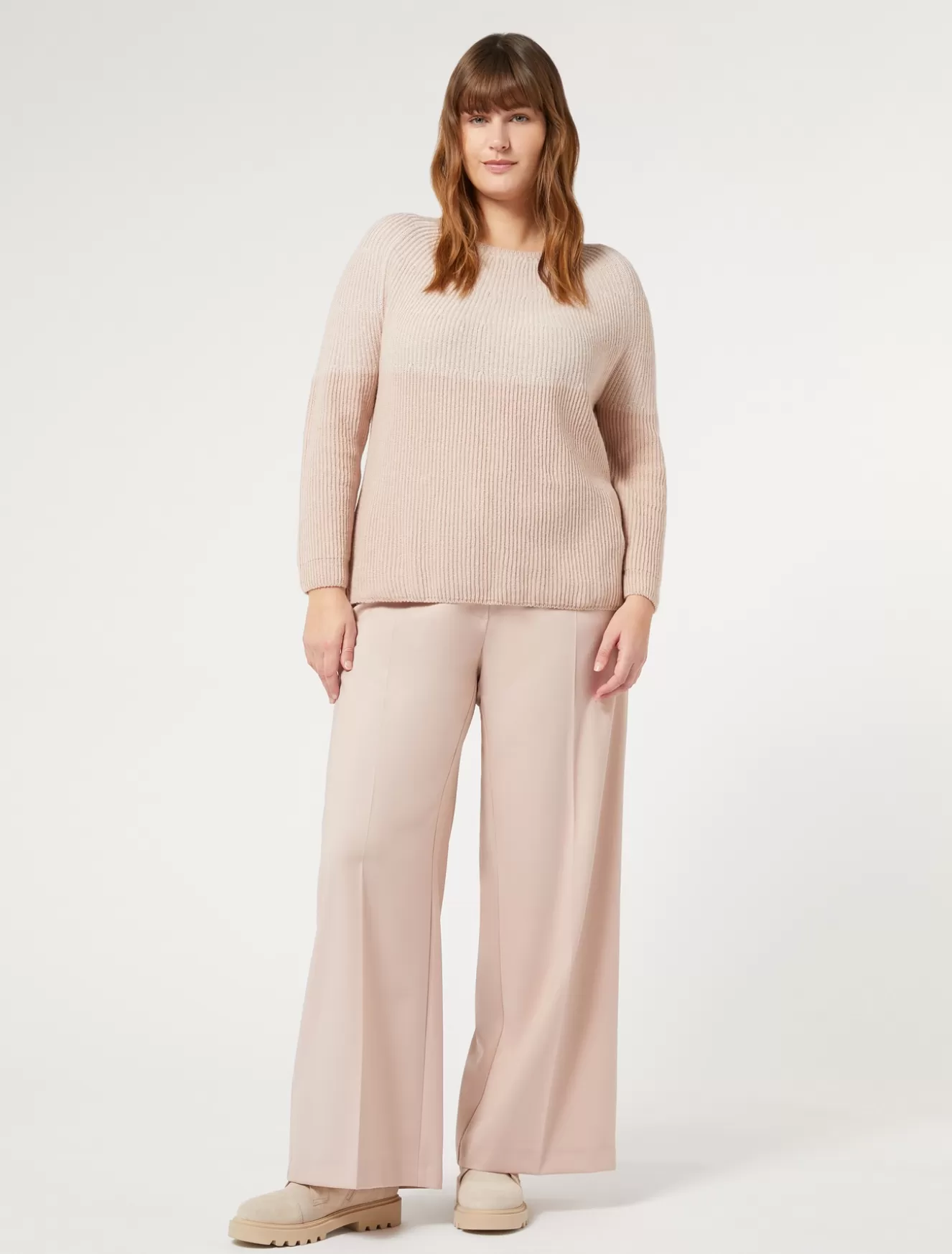 Hosen & Jeans | Hosen & Jeans<Marina Rinaldi Hose aus fließender Gabardine ROSA