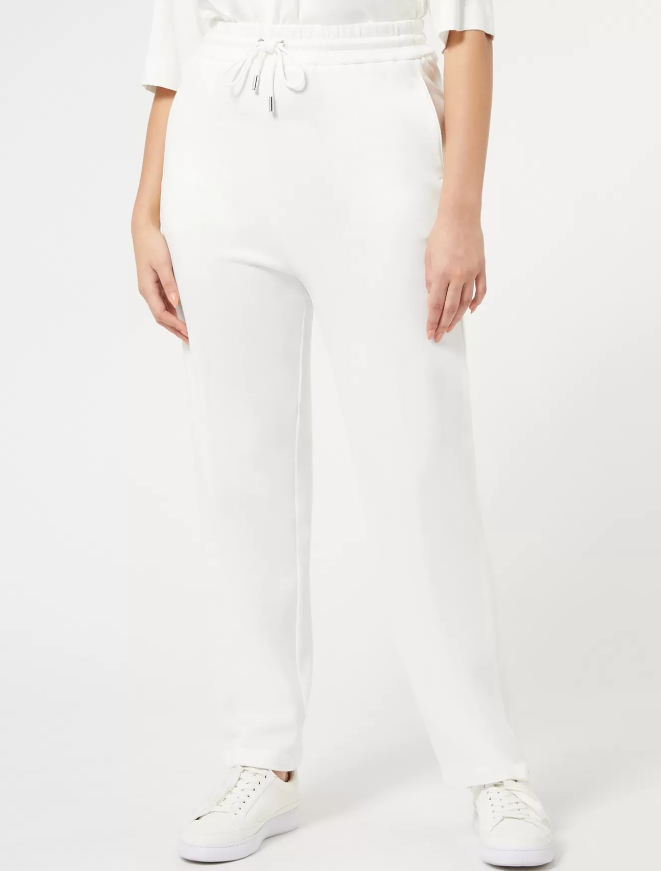 Hosen & Jeans | Hosen & Jeans<Marina Rinaldi Hose aus Jersey WEISS