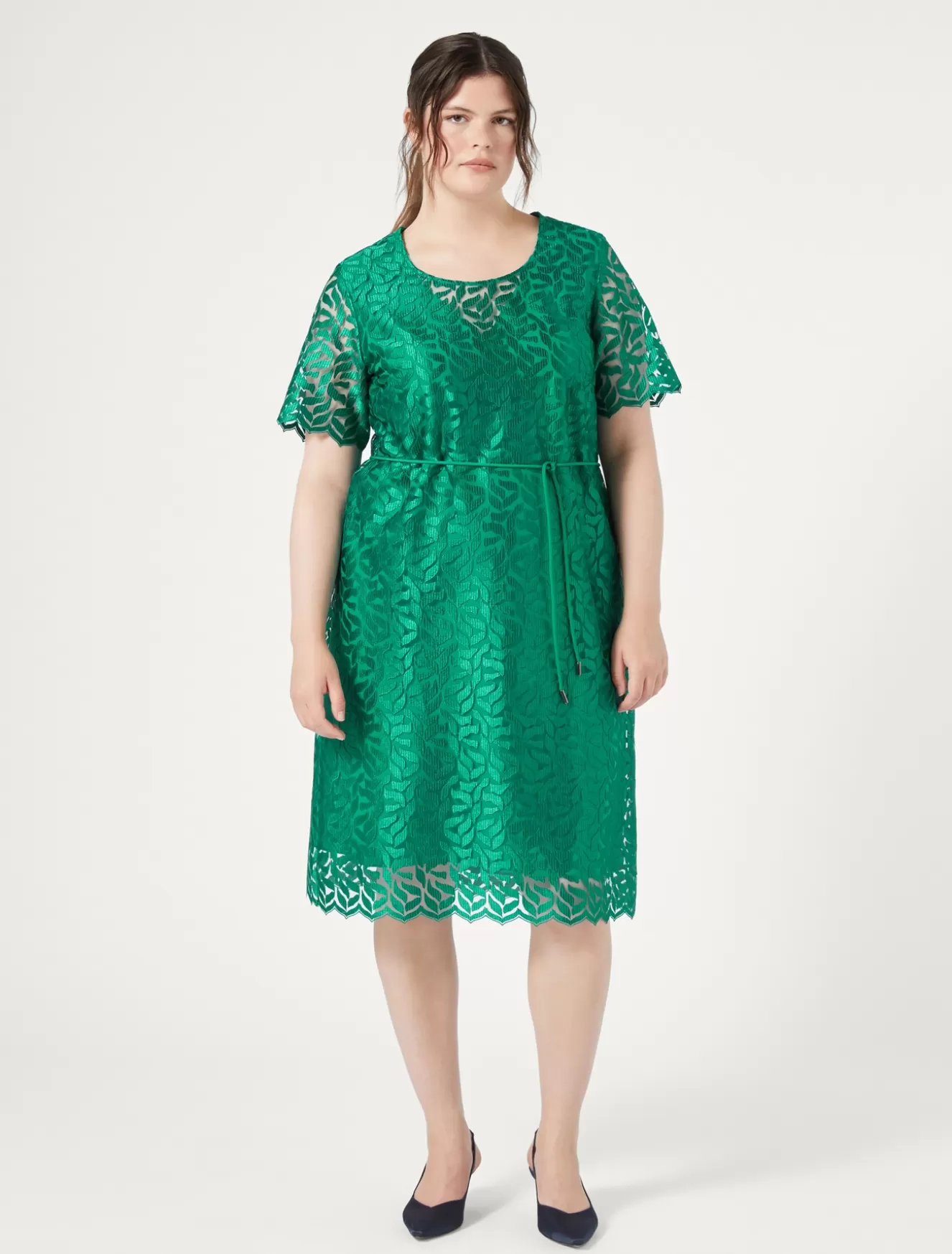 Kleider | Kleider<Marina Rinaldi Kleid aus besticktem Tüll JADE