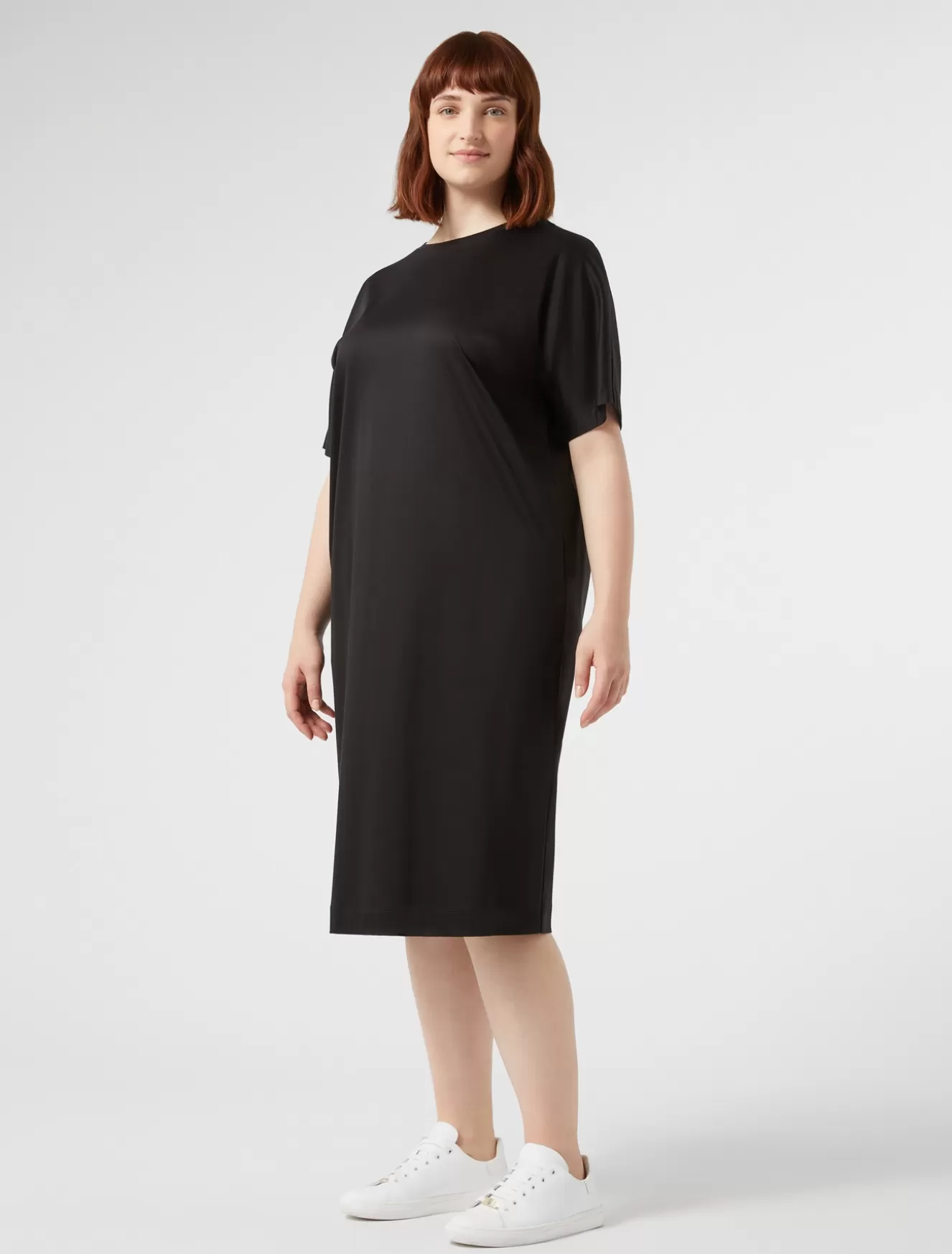 Kleider | Kleider<Marina Rinaldi Kleid aus Jersey SCHWARZ