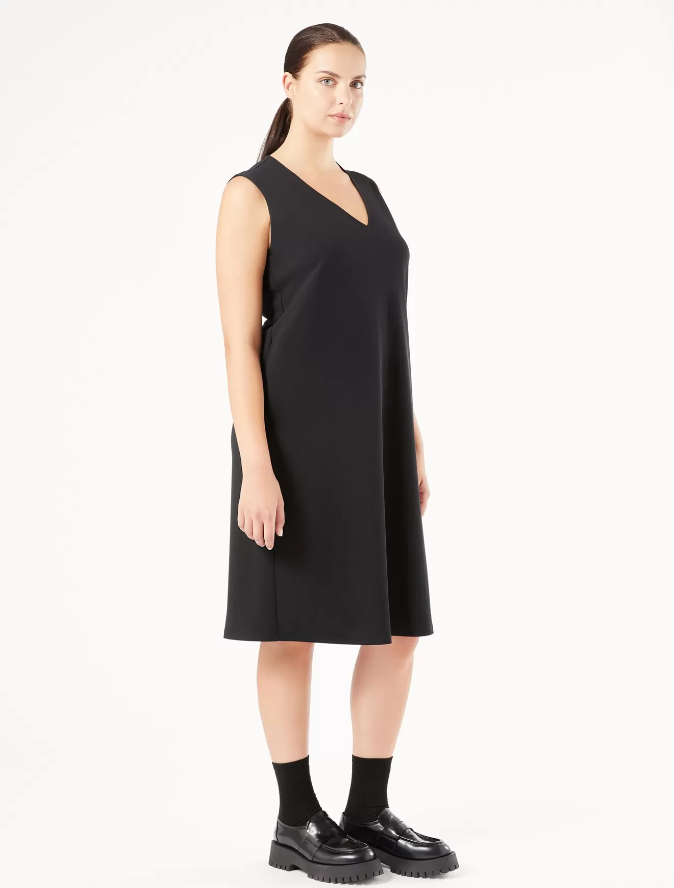 Kleider | Kleider<Marina Rinaldi Kleid aus Jersey SCHWARZ