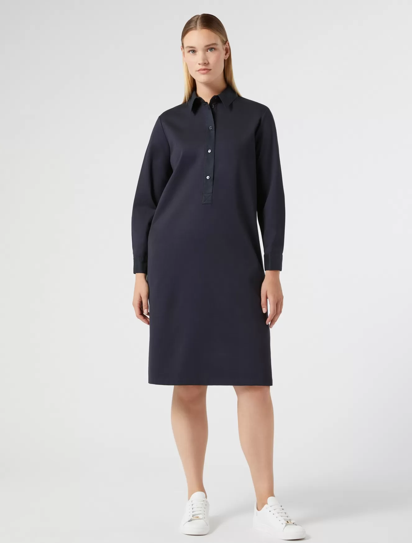 Kleider | Kleider<Marina Rinaldi Kleid aus Jersey BLAU