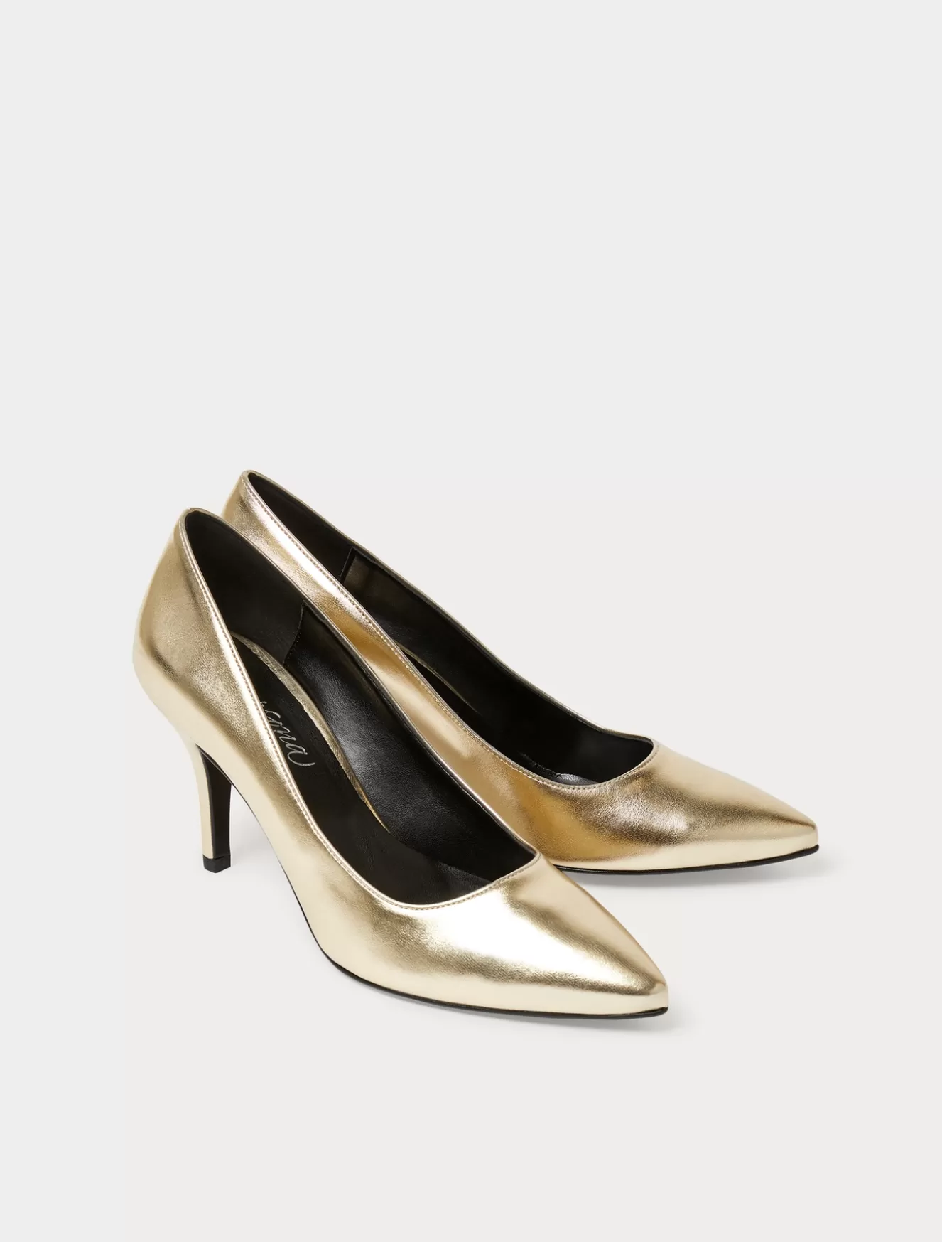 Accessoires | Accessoires<Marina Rinaldi Laminierte Pumps HELLGOLD