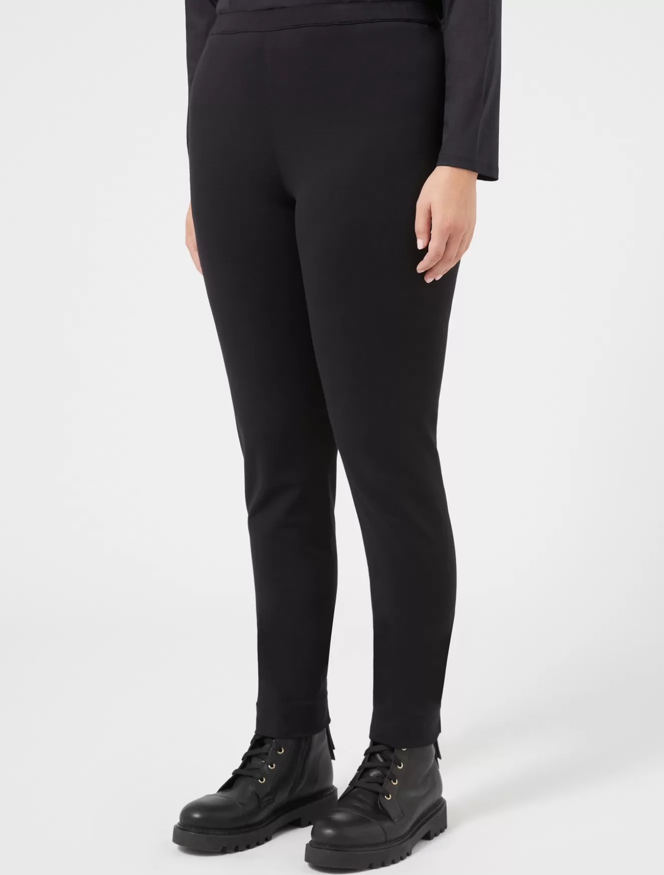 Hosen & Jeans | Hosen & Jeans<Marina Rinaldi Leggings aus Jersey SCHWARZ