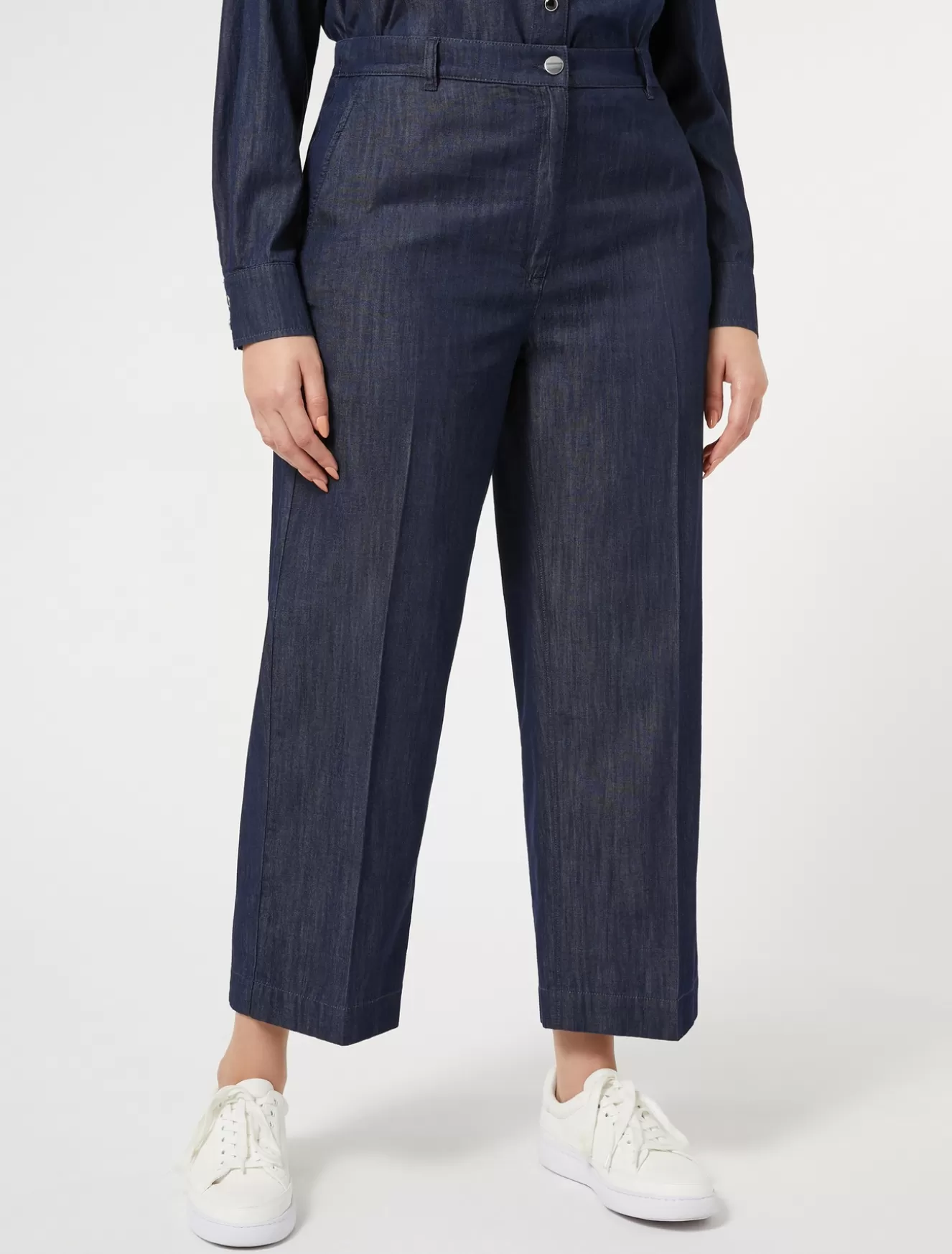 Hosen & Jeans | Hosen & Jeans<Marina Rinaldi Leichte Denim-Jeans NACHTBLAU