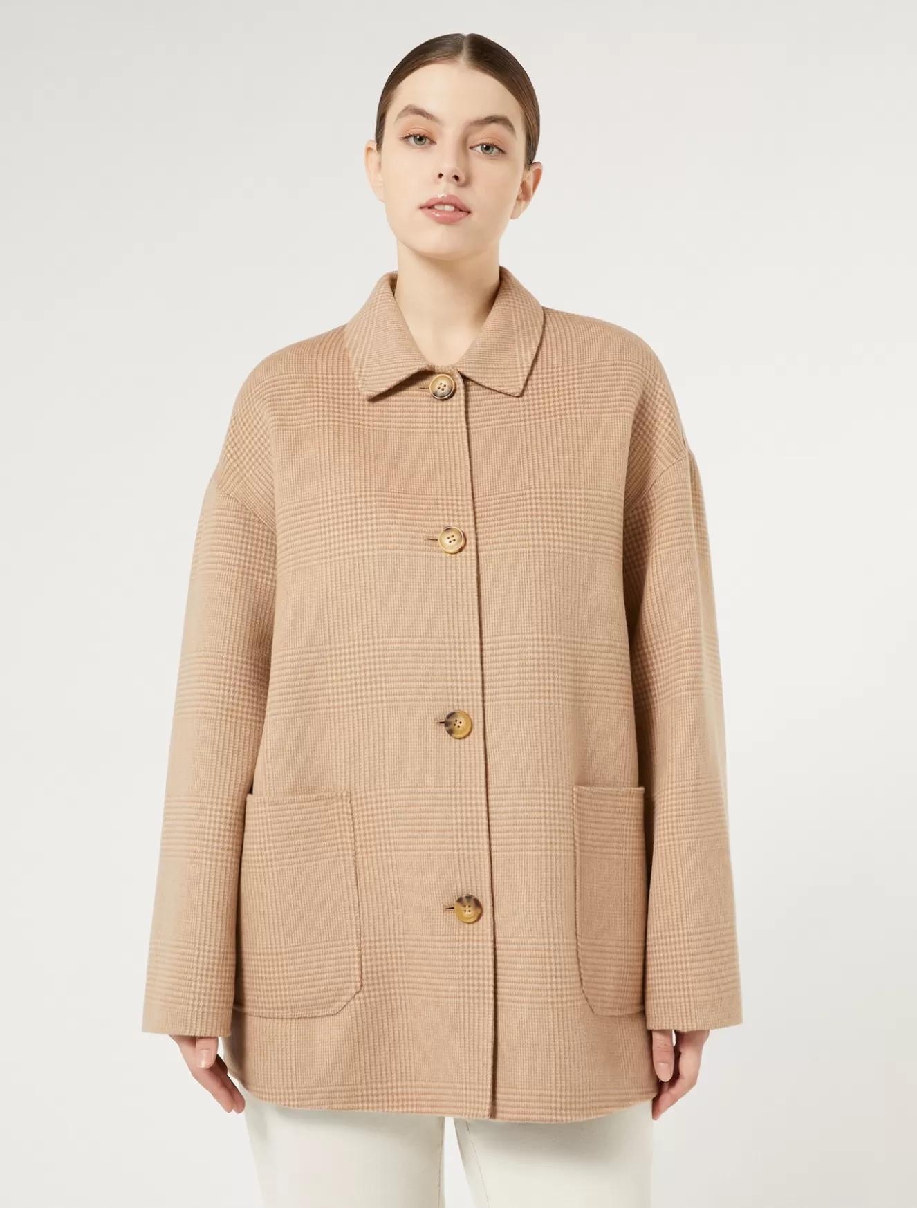 Mäntel & Trenchcoats | Mäntel & Trenchcoats<Marina Rinaldi Mantel aus doppellagigem Wollgemisch GOLD