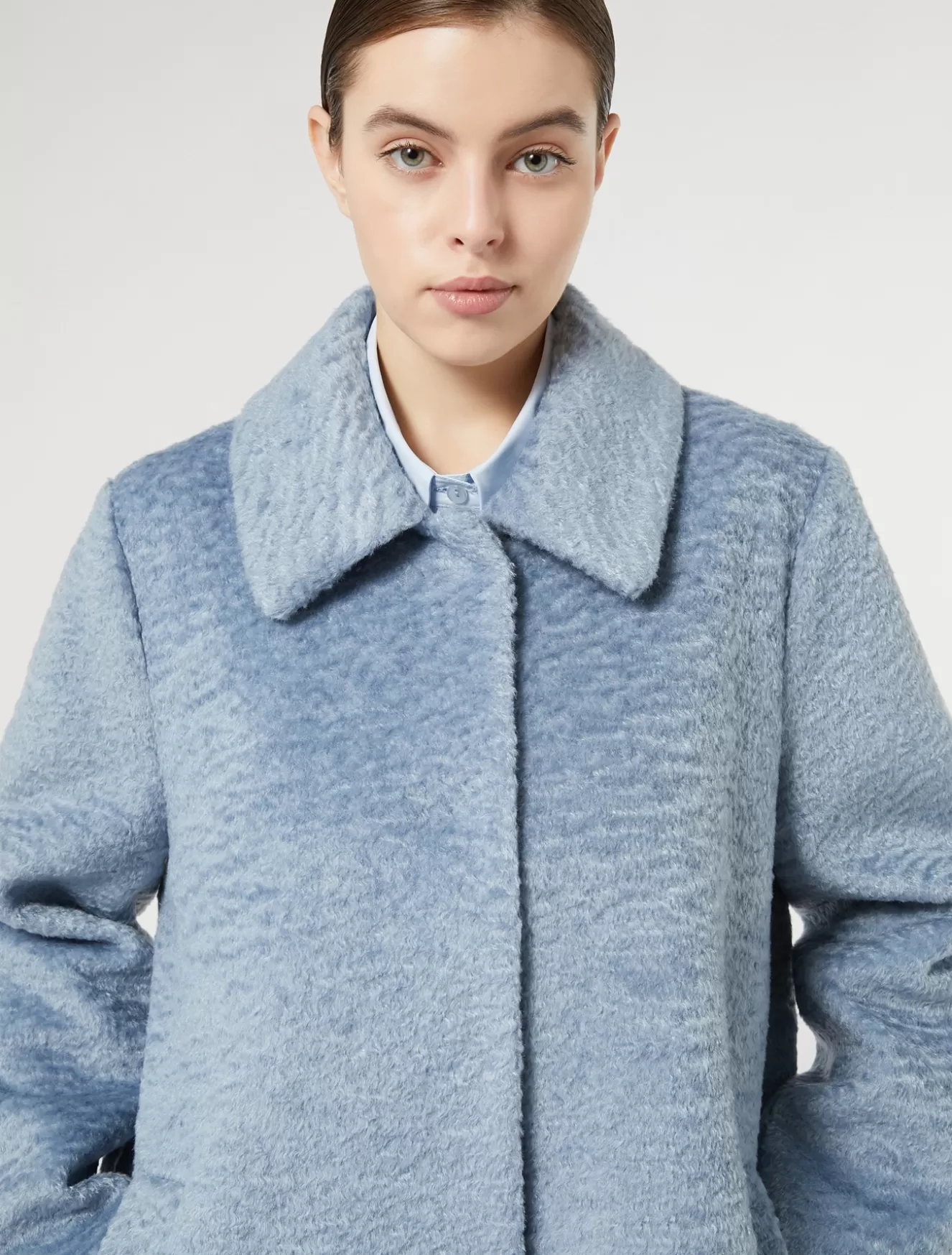 Mäntel & Trenchcoats | Mäntel & Trenchcoats<Marina Rinaldi Mantel aus Jersey AZURBLAU