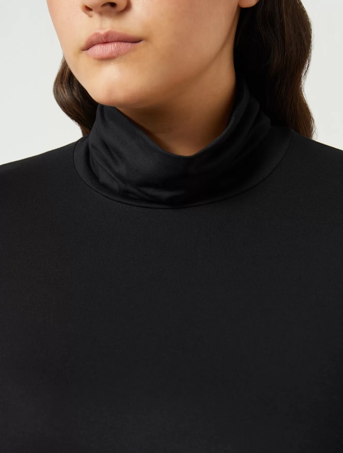 Tops & T-shirts | Tops & T-shirts<Marina Rinaldi Pullover aus Jersey SCHWARZ