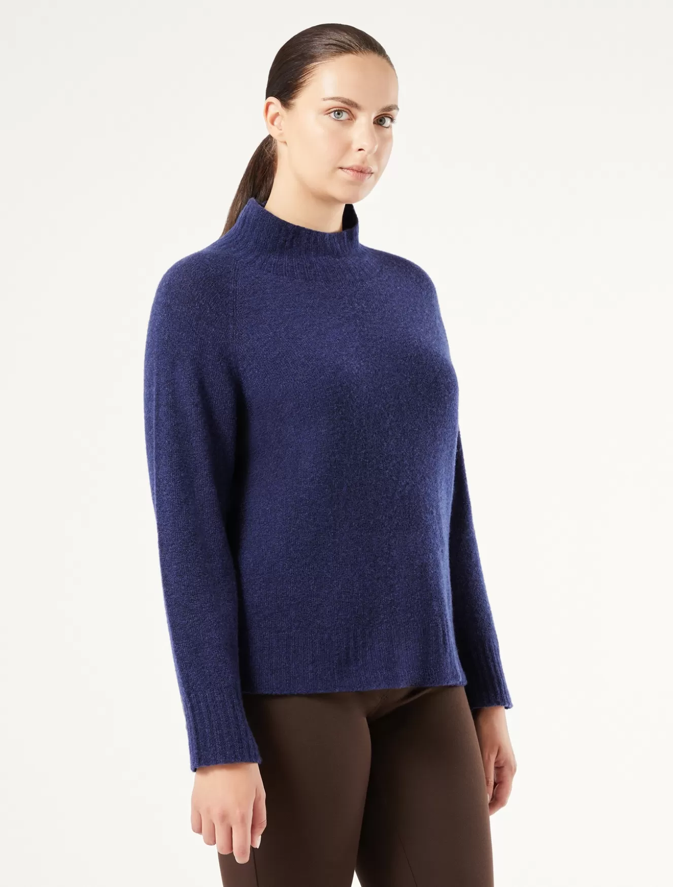 Pullover Und Strickwaren | Pullover Und Strickwaren<Marina Rinaldi Pullover aus Wollgemisch BLAU