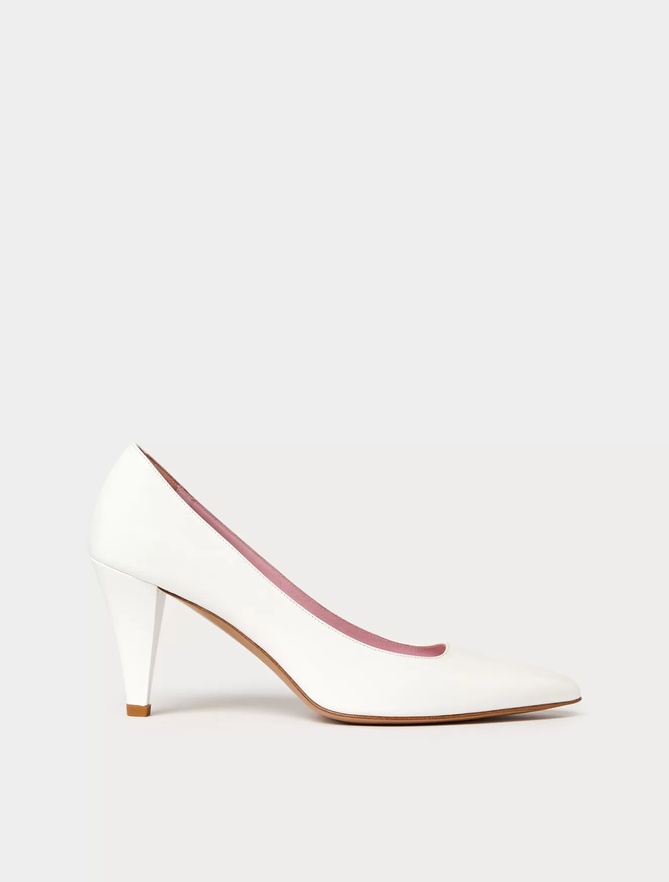 Accessoires | Accessoires<Marina Rinaldi Pumps aus Lackleder WEISS