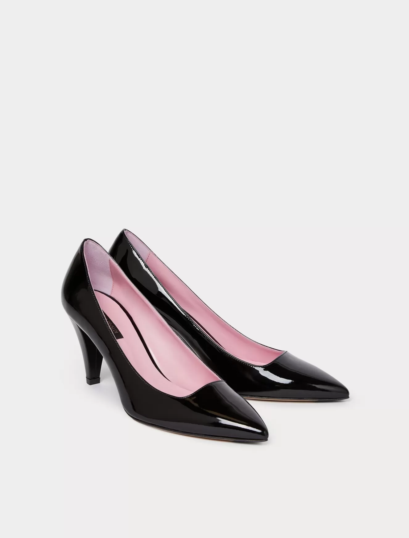 Accessoires | Accessoires<Marina Rinaldi Pumps aus Lackleder SCHWARZ