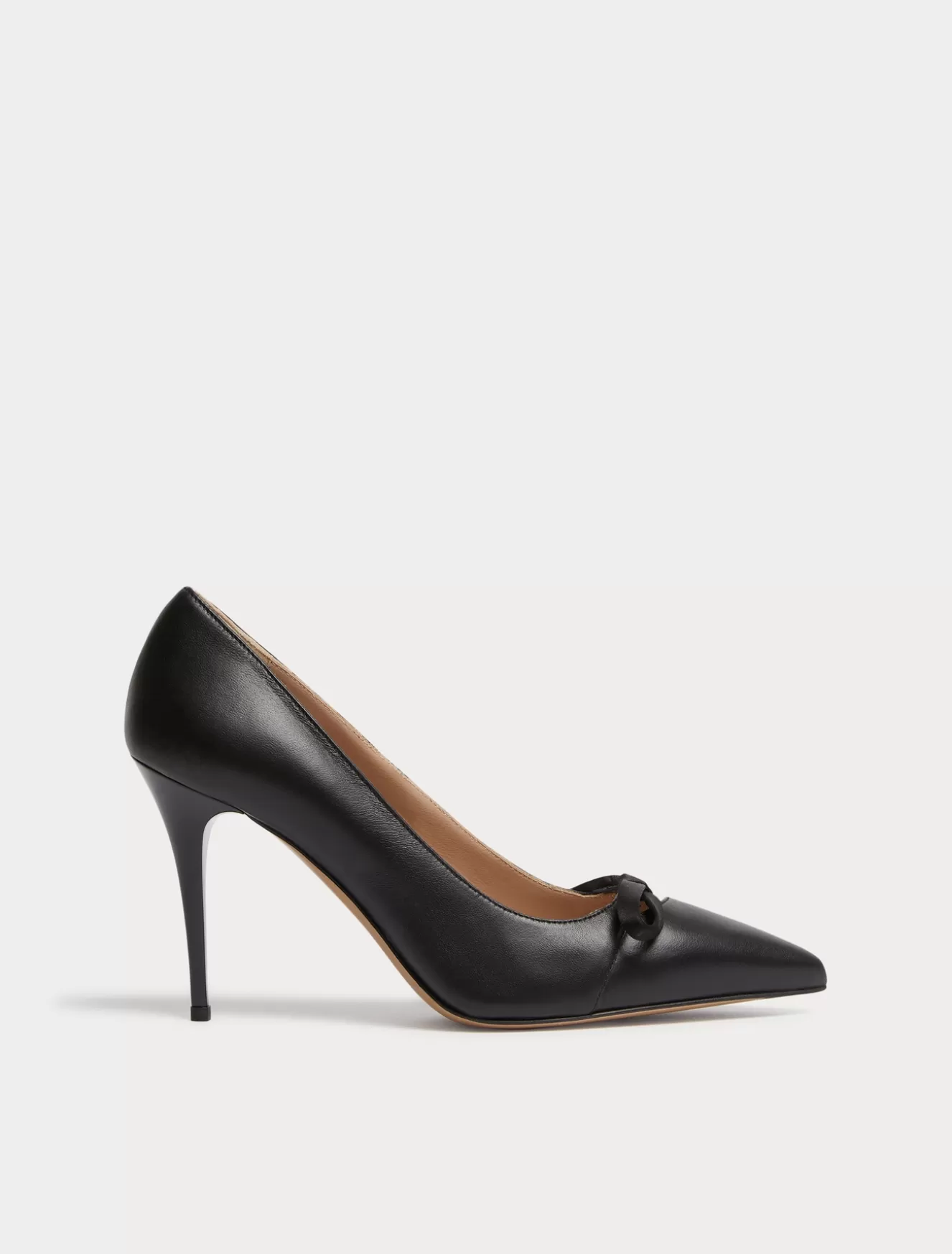 Accessoires | Accessoires<Marina Rinaldi Pumps aus Leder SCHWARZ