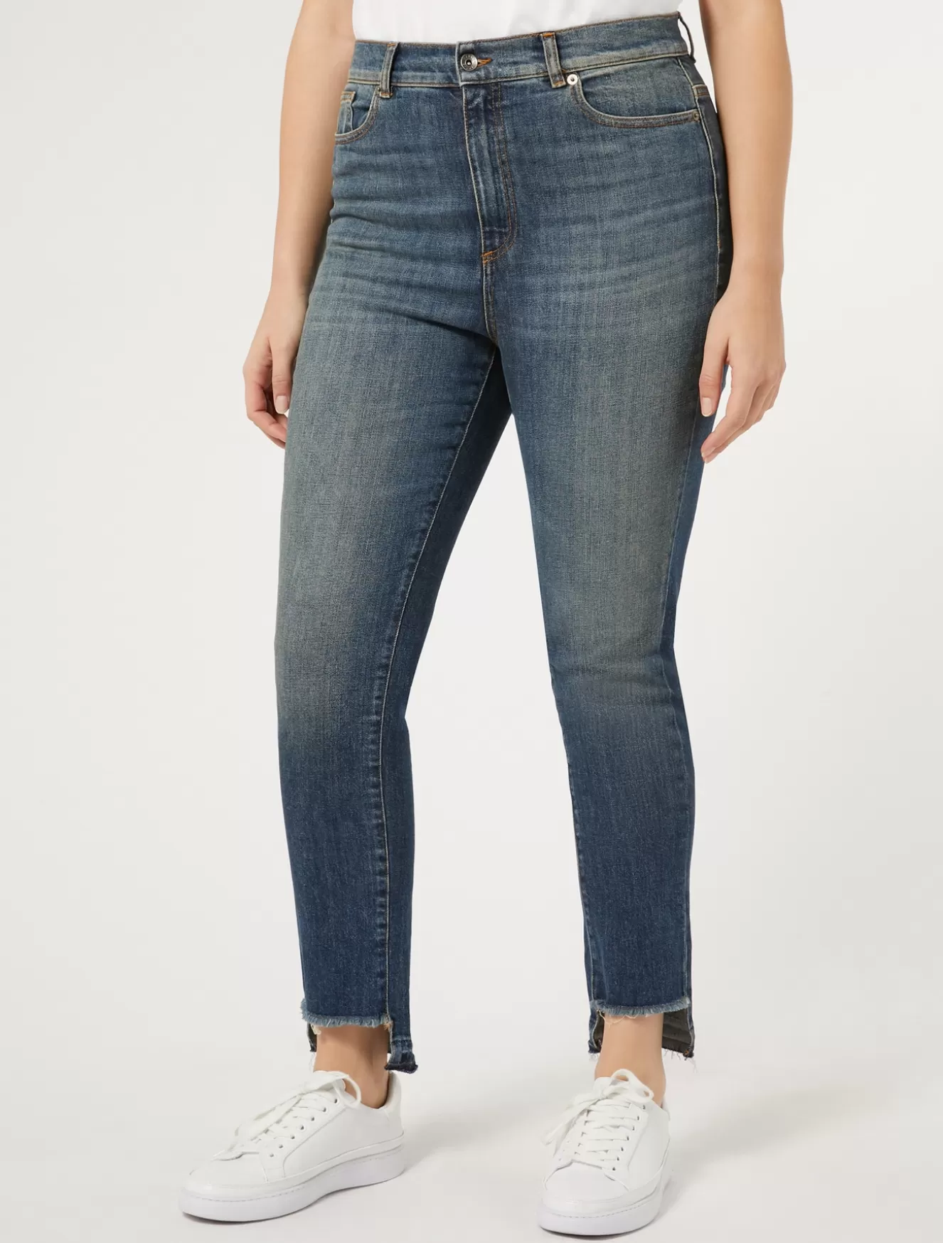 Hosen & Jeans | Hosen & Jeans<Marina Rinaldi Slim-Fit Jeans aus Denim BLAU