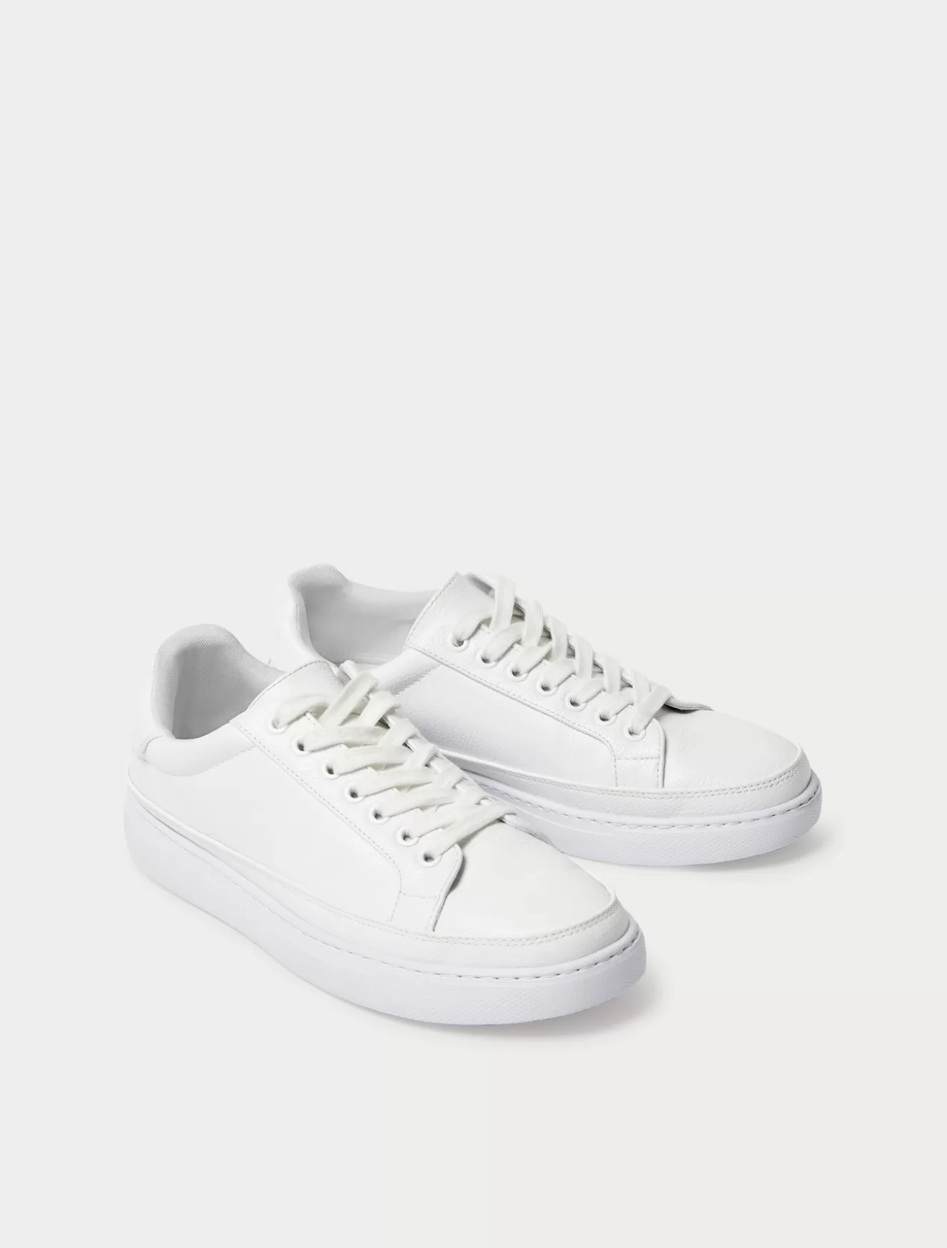 Accessoires<Marina Rinaldi Sneakers aus beschichtetem Jersey WEISS