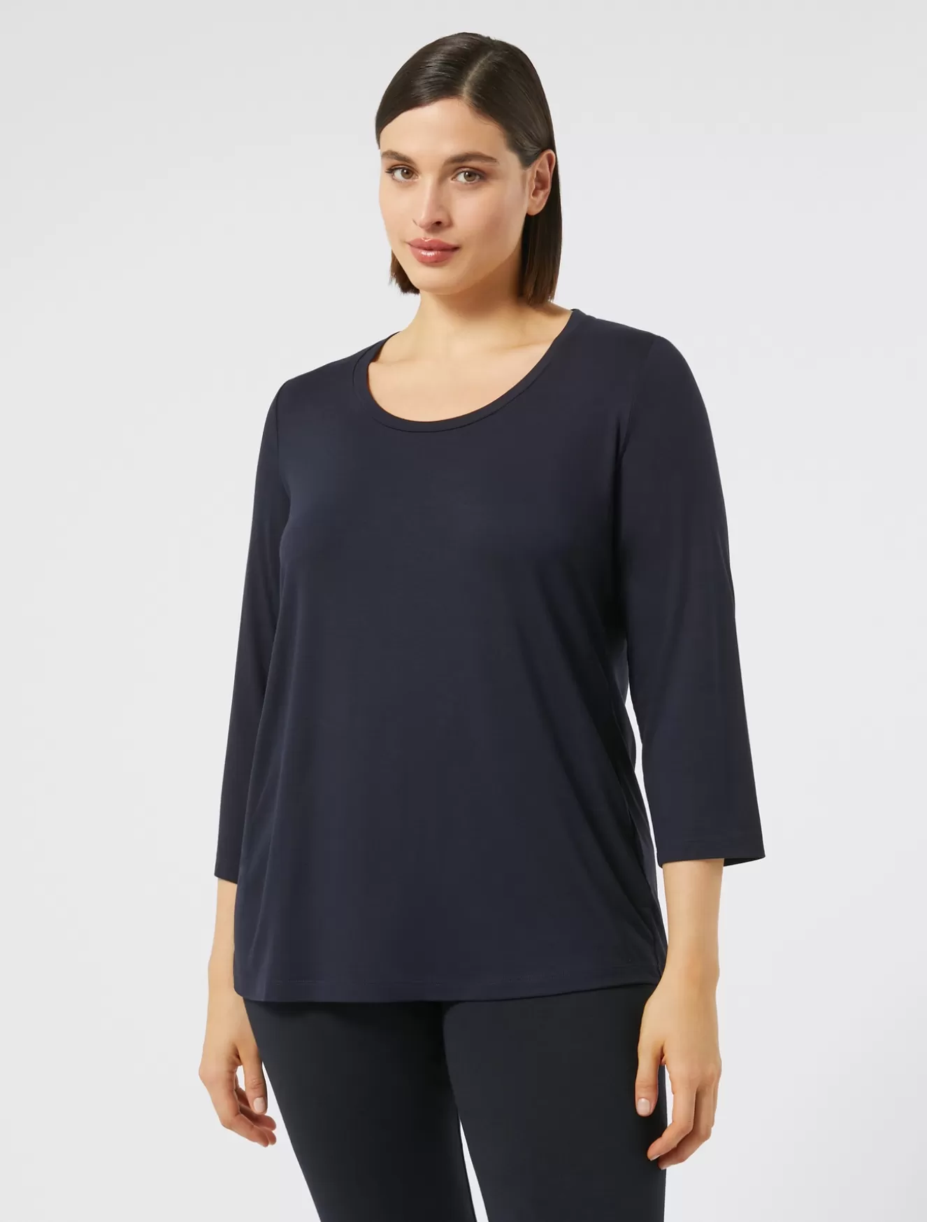 Tops & T-shirts | Tops & T-shirts<Marina Rinaldi T-Shirt aus Jersey ULTRAMARINE