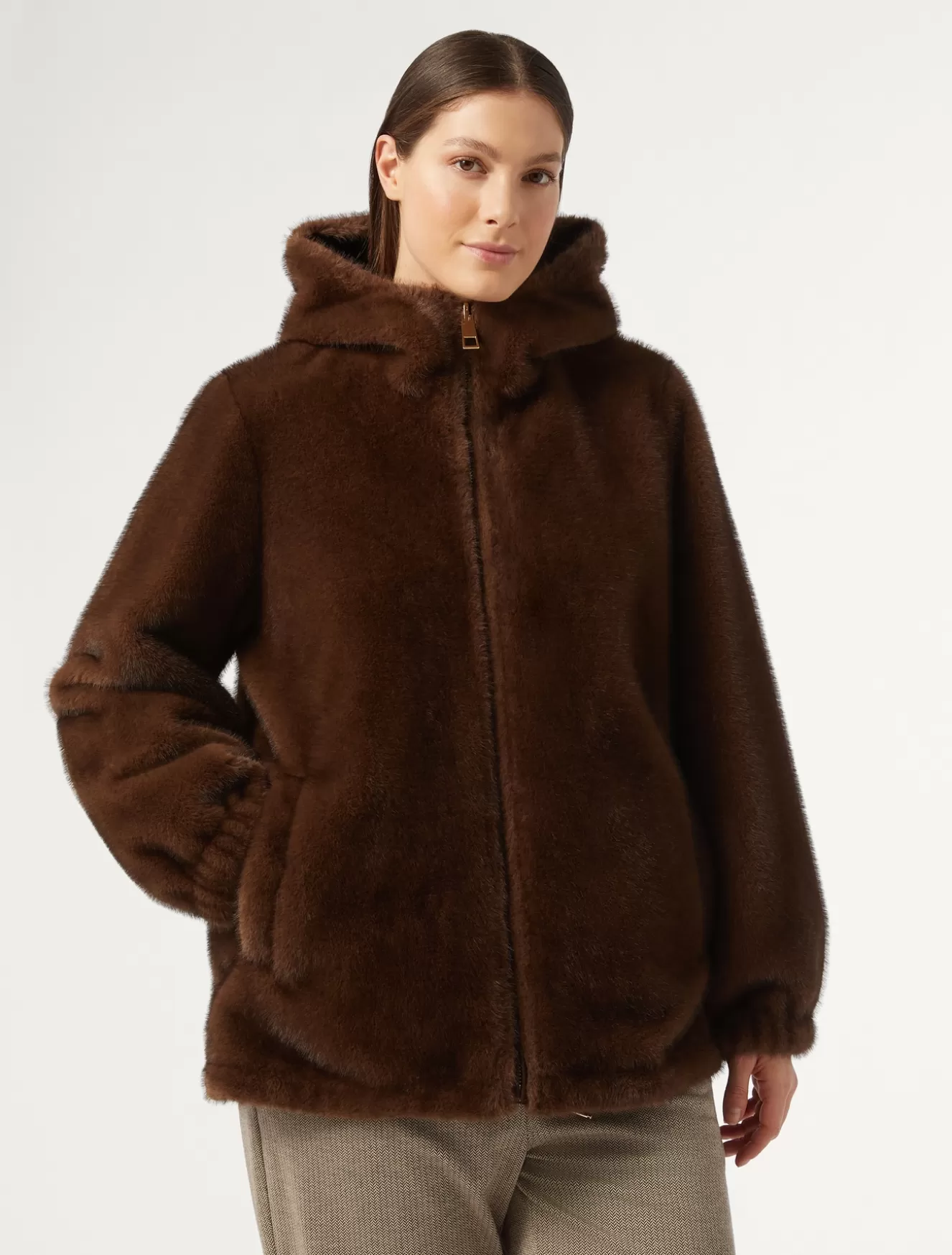 Mäntel & Trenchcoats | Mäntel & Trenchcoats<Marina Rinaldi Wendejacke BRAUN