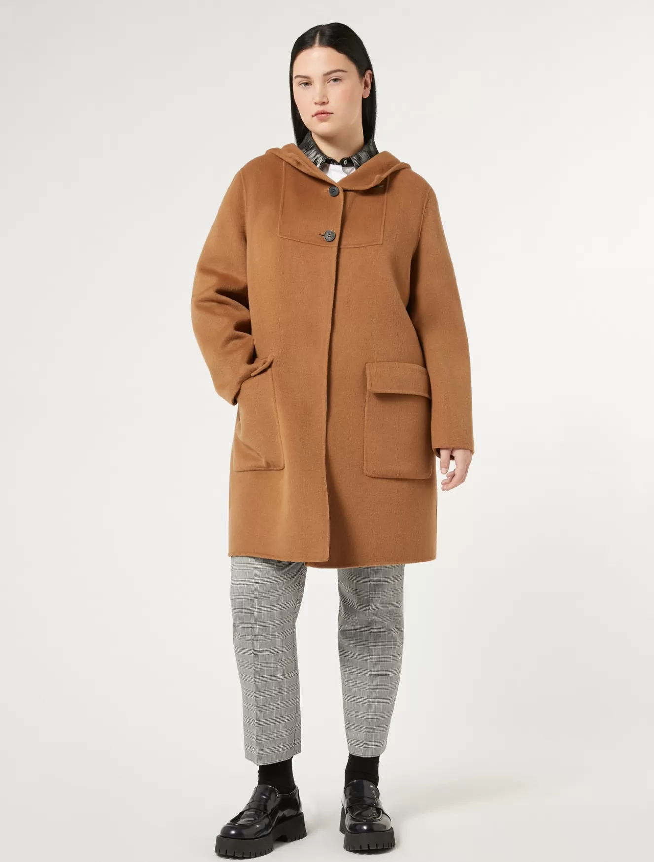 Mäntel & Trenchcoats | Mäntel & Trenchcoats<Marina Rinaldi Winterjacke aus doppeltem Wollgewebe KEKS