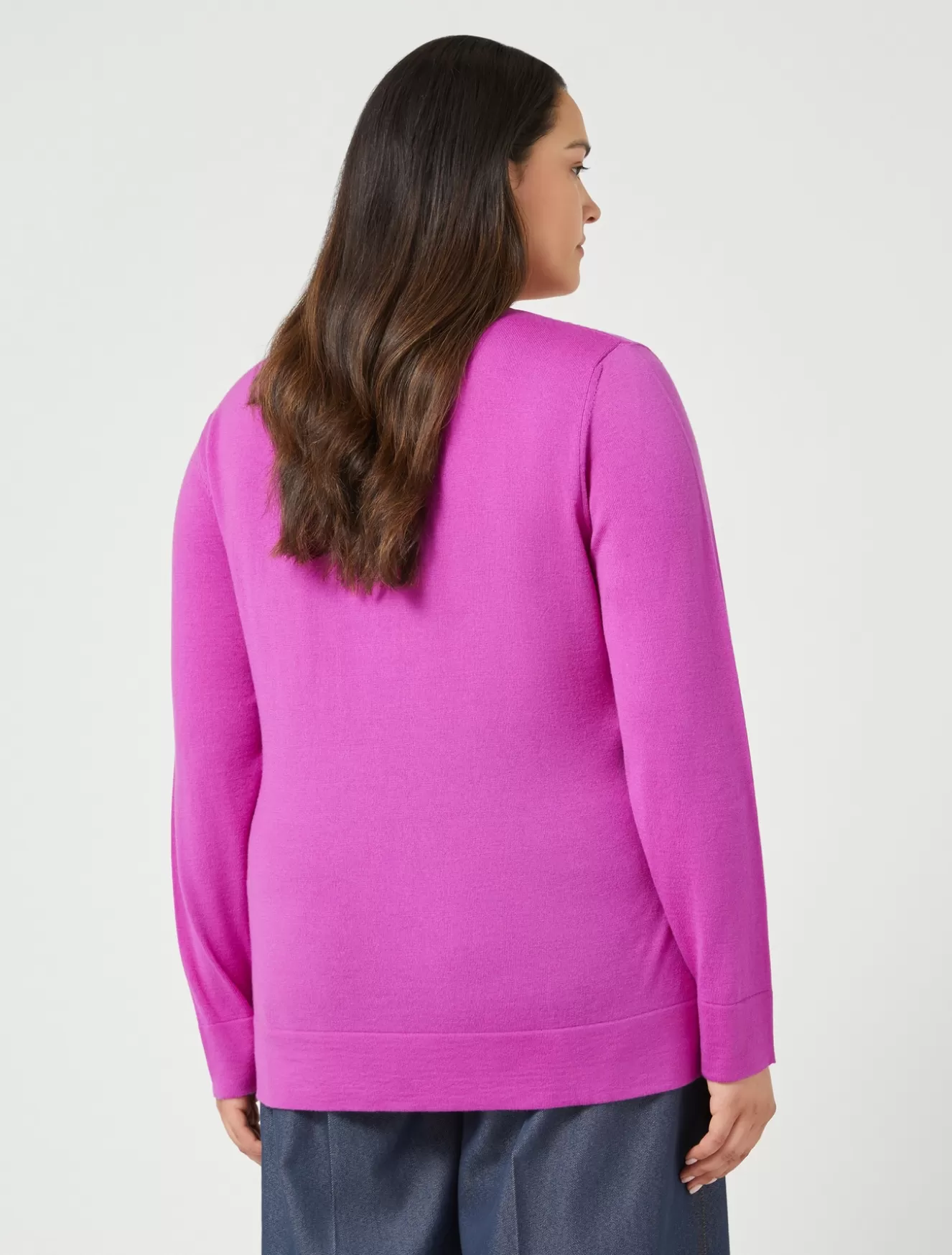 Pullover Und Strickwaren<Marina Rinaldi Wollpullover ROSA